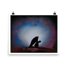 Load image into Gallery viewer, Fallen Angel Spray Paint Art (print) by @Soulo713